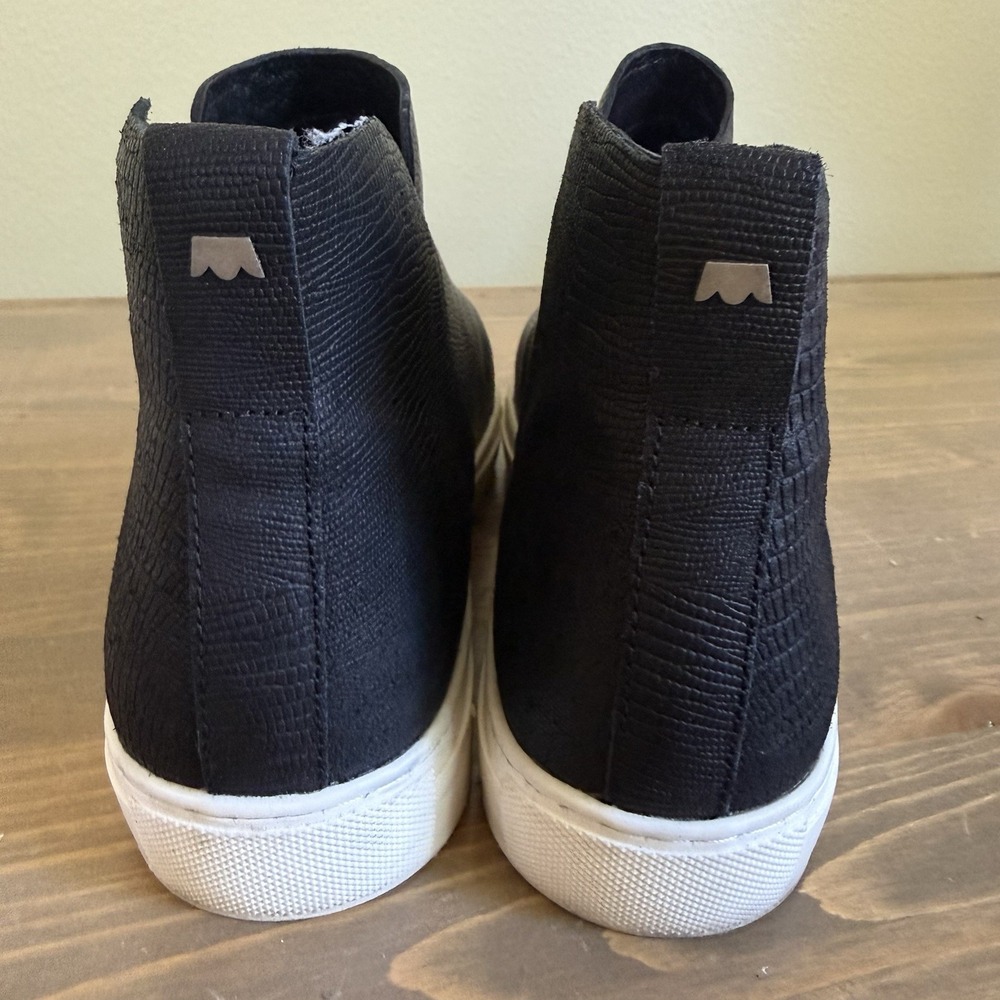 Birdies Womens 8.5 Black Leather Slip On The Falcon Slip On Fashion Booties‎ - Picture 5 of 8
